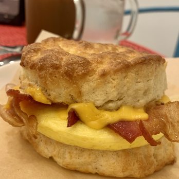 The Artisan's Palate - Egg, Bacon and Cheess Biscuit - only $5! - Cafes Near Me - Charlotte, North Carolina The Artisan's Palate - Egg, Bacon and Cheess Biscuit - only $5! - Cafes Near Me - Charlotte, North Carolina