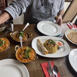 Sanskruti Restaurant - Vegetarian Biryani, jackfruit curry, ringan no oro & vegetable jaipuri and methi thepla