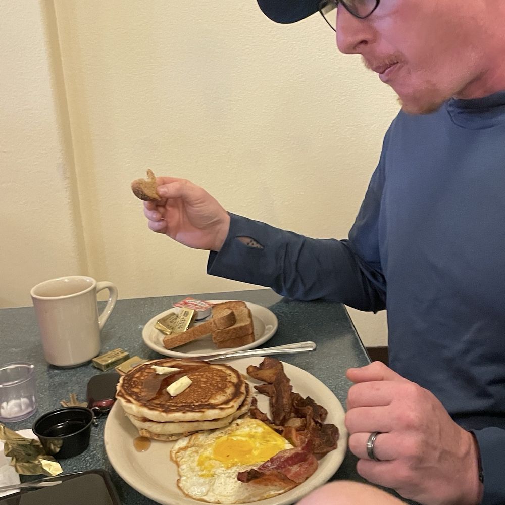 Breeze Inn - Over medium eggs, bacon, pancakes and toast - Hotels Near Me - Seward, Alaska Breeze Inn - Over medium eggs, bacon, pancakes and toast - Hotels Near Me - Seward, Alaska