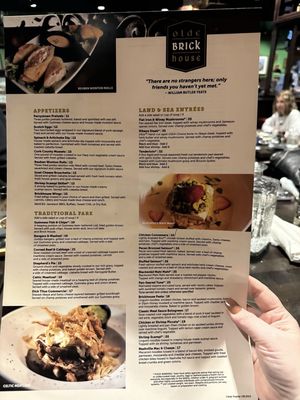Menu photo 1 Olde Brick House Cedar Rapids, IA