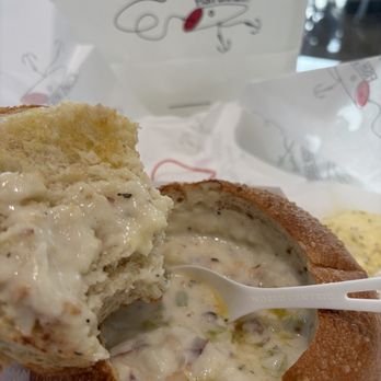 Lucky Louie Fish Shack - Chowder bread bowl - Fish & Chips Near Me - Seattle, Washington