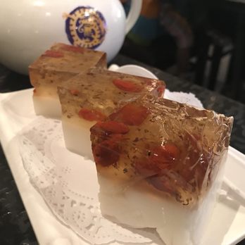 Dragon Beaux - Rose lychee and nut jelly cake - Dim Sum Near Me - San Francisco, California