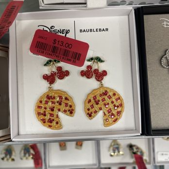 Marshalls - Colorful cherry and pizza slice earrings are displayed in a white box at Marshalls, priced at $13.00. - Department Stores Near Me - Mashpee, Massachusetts