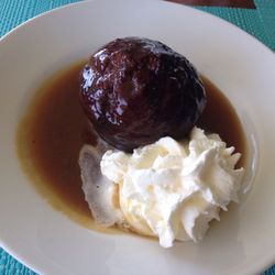 Water Front Restaurant, - Delicious sticky date pudding