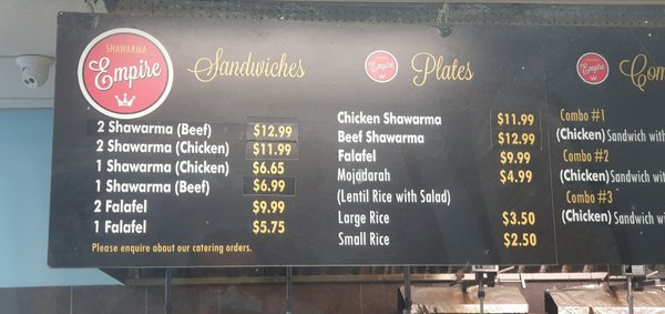 Menu photo 3 Shawarma Empire Scarborough, ON