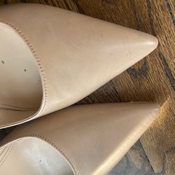 Dearborn Shoe Repair - swirl marks