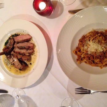 Tortino Restaurant - Grilled Pork Chop and Fettucine alla Bolognese. - Italian Near Me - Washington, DC, District of Columbia Tortino Restaurant - Grilled Pork Chop and Fettucine alla Bolognese. - Italian Near Me - Washington, DC, District of Columbia