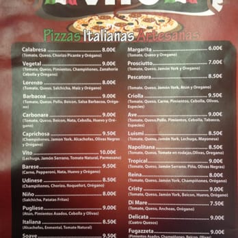 La Cocina de Vito - Pizza Near Me - Puerto de Santa María, California La Cocina de Vito - Pizza Near Me - Puerto de Santa María, California