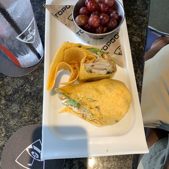Topgolf - Turkey Avocado Wrap - New American Near Me - Birmingham, Alabama Topgolf - Turkey Avocado Wrap - New American Near Me - Birmingham, Alabama