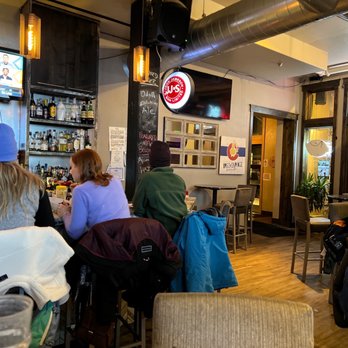 The Uptown on Main - Sitting in the bar area as it was most lively on Thursday evening. - New American Near Me - Frisco, Colorado