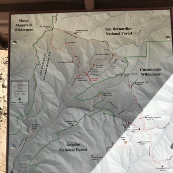 Old Mt. Baldy Trail - More trail info - Hiking Near Me - Mount Baldy, California