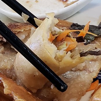 Dumpling Depot - Veggie sprint roll made of sea weed and rice noodle - Dim Sum Near Me - Sunnyvale, California