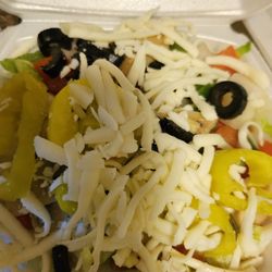 Ange's Pizza - Small antipasto salad