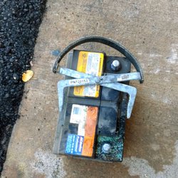 Mor-Co Battery - Our corroded battery, goodbye and good riddance!