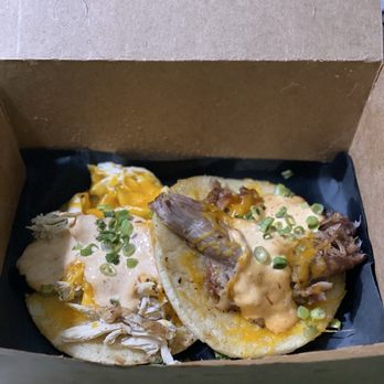 3Mix BBQ - Pork and Chicken Arepas. - Barbeque Near Me - Ellisville, Missouri