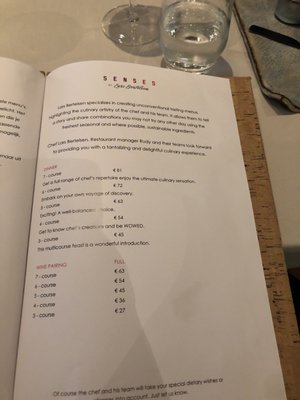 Menu photo 3 Senses Amsterdam, NH Menu photo 3 Senses Amsterdam, NH