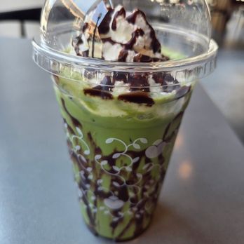 Nana's Green Tea - Large Cold iced matcha chocolate latte - Cafes Near Me - Pasadena, California Nana's Green Tea - Large Cold iced matcha chocolate latte - Cafes Near Me - Pasadena, California