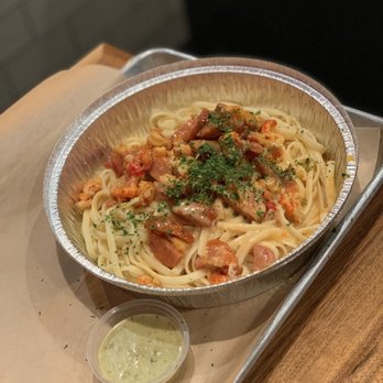 Nguyen's Kitchen - Crawfish Pasta - Vietnamese Near Me - Orange, California