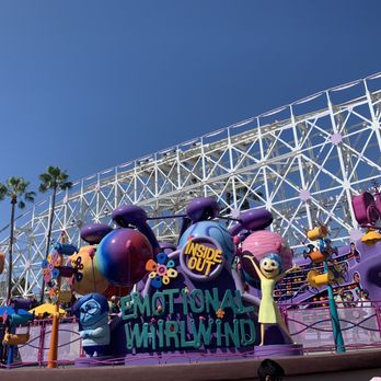 Inside Out Emotional Whirlwind - Joy and sadness - Amusement Parks Near Me - Anaheim, California