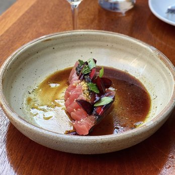Toro - Tuna crudo with mint and cherry. The perfect summer dish, especially with cava (Aug. 2020). - Tapas Bars Near Me - Boston, Massachusetts