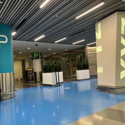 Robert Q Airbus - When meeting the Robert Q Airbus shuttle at Terminal 1, you will find check in by Door P on level G.