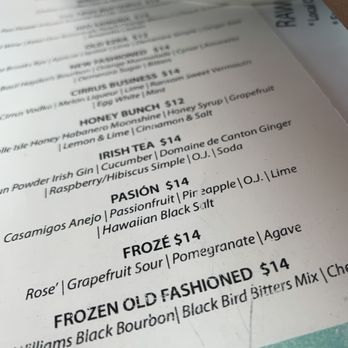 The Atlantic - That Froze is delish and refreshing! - Seafood Near Me - Virginia Beach, Virginia