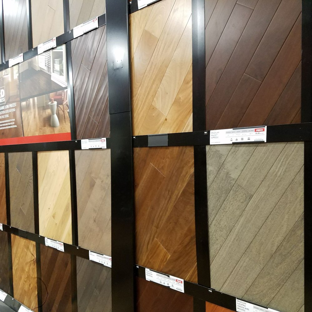 Many flooring options ... Many flooring options ...