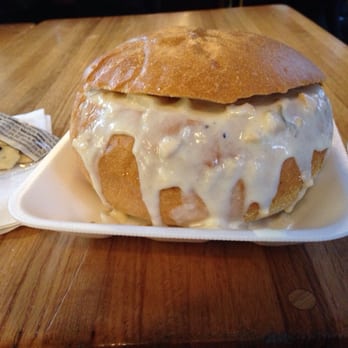 Boston Chowda - Clam chowder bread bowl - Seafood Near Me - Boston, Massachusetts Boston Chowda - Clam chowder bread bowl - Seafood Near Me - Boston, Massachusetts