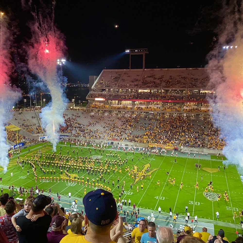 Mountain America Stadium - Game Day - Stadiums & Arenas Near Me - Tempe, Arizona Mountain America Stadium - Game Day - Stadiums & Arenas Near Me - Tempe, Arizona