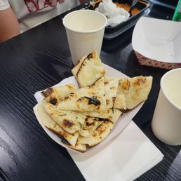 Garlic naan Garlic naan