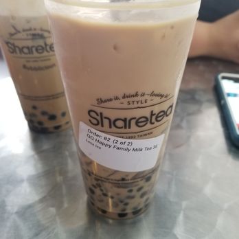 Sharetea - QQ Happy Family milk Tea - Coffee & Tea Near Me - San Diego, California Sharetea - QQ Happy Family milk Tea - Coffee & Tea Near Me - San Diego, California