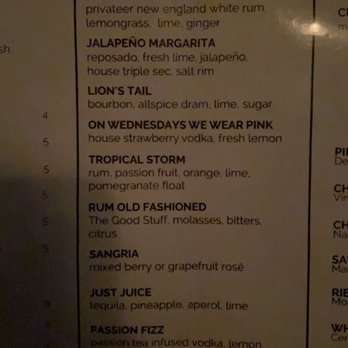 Bourbon's Kitchen & Cocktails - Drink Menu - Cocktail Bars Near Me - Framingham, Massachusetts Bourbon's Kitchen & Cocktails - Drink Menu - Cocktail Bars Near Me - Framingham, Massachusetts