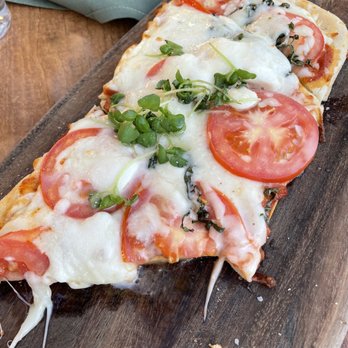 Veranda Restaurant - Margherita Flatbread - American Near Me - San Diego, California Veranda Restaurant - Margherita Flatbread - American Near Me - San Diego, California