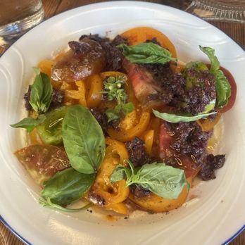 Dudley Market - tomato and ricotta salad - Wine Bars Near Me - Venice, California
