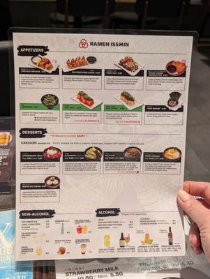 Menu photo 4 Ramen Isshin Concord, ON