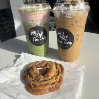 The Drip - Smores cookie, grinchmas matcha and gingerbread coffee seasonal drinks. - Coffee & Tea Near Me - Ceres, California