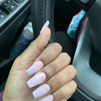 Hawaii Nailspa - Ombre, Coffin Shape - Nail Salons Near Me - Mansfield, Texas