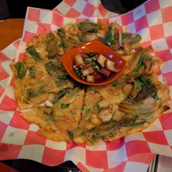 Ju Rang - Seafood pancake - Bars Near Me - Glenview, Illinois