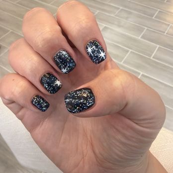 Aventus Nail Bar - Starry night nails - Nail Salons Near Me - Charlotte, North Carolina