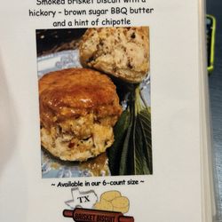 Tx Brisket Biscuit - Her OG fancy schmancy biscuit