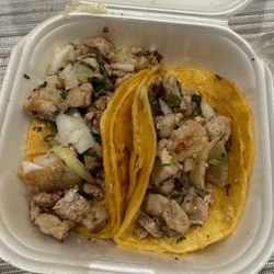 2 small tacos