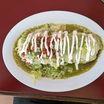 Taco Los Altos - Burrito Mojado with Grilled Veggies and Green (tomatillo) Sauce - Mexican Near Me - San Francisco, California Taco Los Altos - Burrito Mojado with Grilled Veggies and Green (tomatillo) Sauce - Mexican Near Me - San Francisco, California