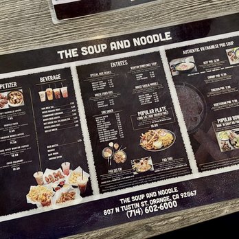The Soup and Noodle - Asian Fusion Near Me - Orange, California The Soup and Noodle - Asian Fusion Near Me - Orange, California