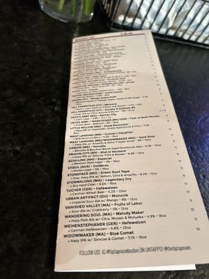 Menu photo 5 The Tip Tap Room Boston, MA