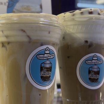 La Garrafa - Coco Puff Latte and the Horchata - Ice Cream & Frozen Yogurt Near Me - Ontario, California