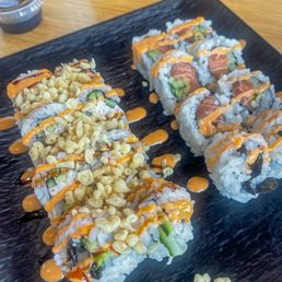 Crunchy Spicy California & Spicy Tuna