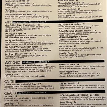 Campus JAX - 9/26 menu - Bars Near Me - Newport Beach, California Campus JAX - 9/26 menu - Bars Near Me - Newport Beach, California