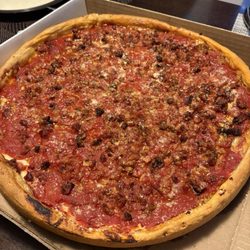 Made in Chicago Pizza - Large meat deep dish