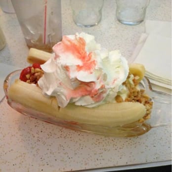 Crown Candy Kitchen - Need I say more. Banana split. - Candy Stores Near Me - St. Louis, Missouri
