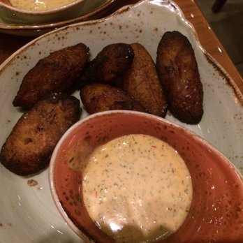 Torre Restaurant - Plantains with creamy chipotle dipping sauce - Mexican Near Me - Center Valley, Pennsylvania Torre Restaurant - Plantains with creamy chipotle dipping sauce - Mexican Near Me - Center Valley, Pennsylvania
